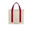 thumbnail image 1 of Port Authority Cotton Canvas Two-Tone Tote BG429, 1 of 1