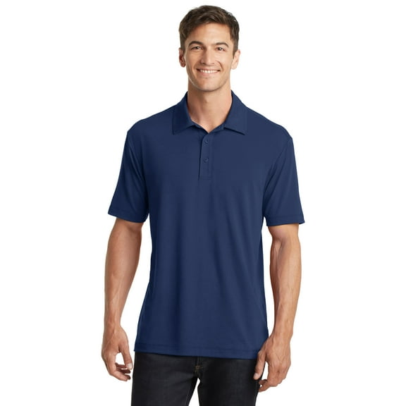 Port Authority Cotton Touch Performance Polo K568 - Estate Blue - 2XL