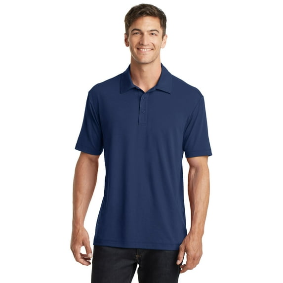 Port Authority Cotton Touch Performance Polo K568 - Estate Blue - 2XL