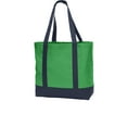 thumbnail image 1 of Port Authority Day Tote Bg406 - Classic Green/ Navy - One Size, 1 of 2