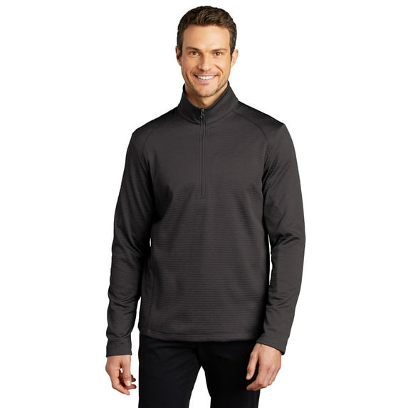 Port Authority Diamond Heather Fleece 1/4-Zip Pullover F248