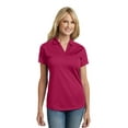 thumbnail image 1 of Port Authority Diamond Jacquard Polo (L569) Dark Fuchsia, 2XL, 1 of 2
