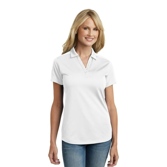 Port Authority Diamond Jacquard Polo (L569) White, M