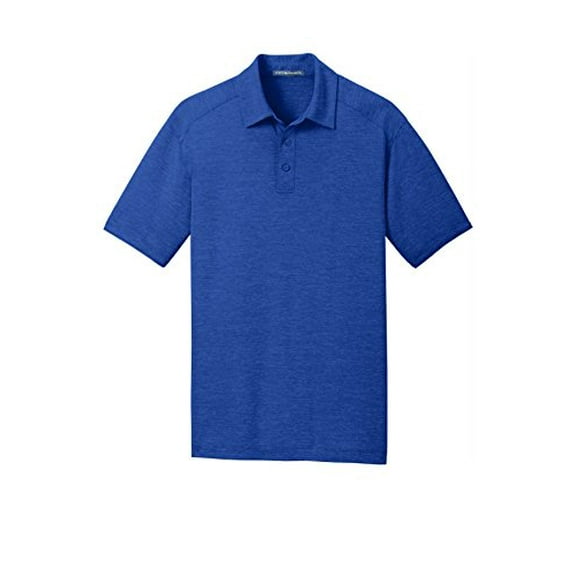 Port Authority Digi Heather Performance Polo-XL (True Royal)
