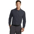 thumbnail image 1 of Port Authority Dimension Knit Dress Shirt-4XL (Battleship Grey), 1 of 6