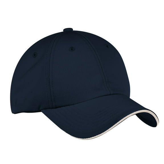 Port Authority Dry Zone Cap-One Size (Classic Navy/ White)