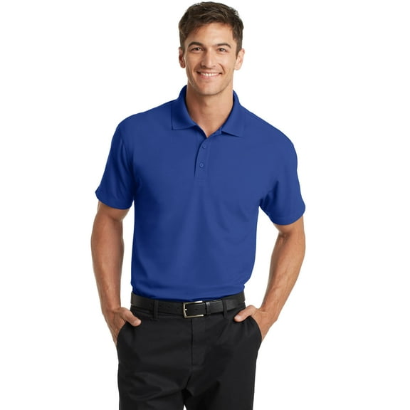 Port Authority Dry Zone Grid Polo-3XL (True Royal)