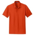 thumbnail image 1 of Port Authority Dry Zone Grid Polo-M (Autumn Orange), 1 of 8