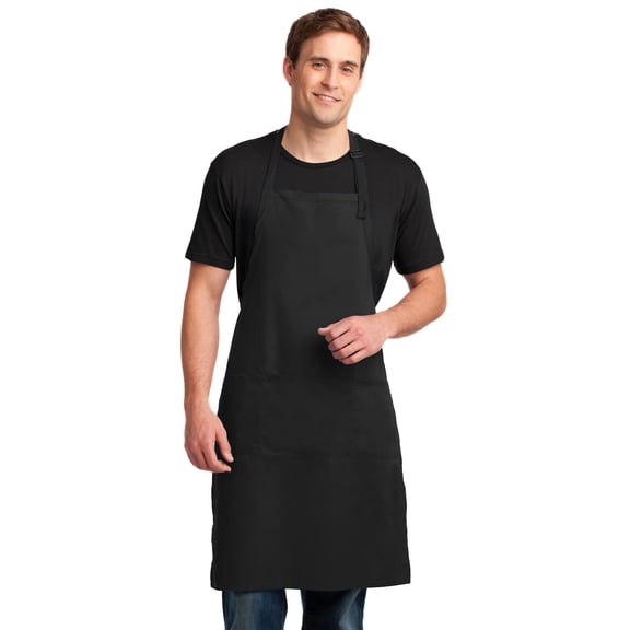 Port Authority Easy Care Extra Long Bib Apron with Stain Release A700
