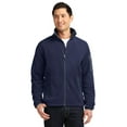 thumbnail image 1 of Port Authority Enhanced Value Fleece Full Zip Jacket-XS (Navy/ Battleship Grey), 1 of 3