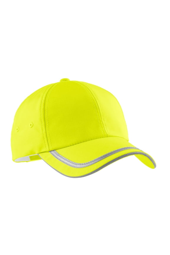 Enhanced Visibility Cap-One Size (Safety Yellow/ Reflective)