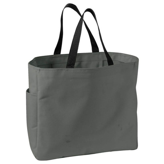Port Authority - Essential Tote. B0750, Charcoal, OSFA