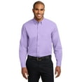 thumbnail image 1 of Port Authority Extended Size Long Sleeve Easy Care Shirt-10XL (Bright Lavender), 1 of 6
