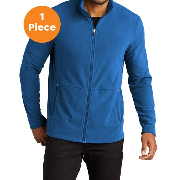 Port Authority F151 Accord Microfleece Jacket, Royal, M, Coats & Jackets