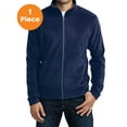 thumbnail image 1 of Port Authority F223 Microfleece Jacket , True Navy, S, Mens Fleece Jackets, 1 of 1