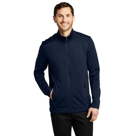Port Authority F239 Grid Fleece Jacket, Coats & Jackets