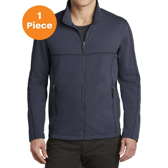 Port Authority F904 Collective Smooth Fleece Jacket, River Blue, S, Mens Fleece Jackets