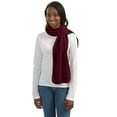 thumbnail image 1 of Port Authority FS01 Womens R-Tek Fleece Scarf, Maroon - One Size, 1 of 2