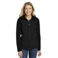 thumbnail image 1 of Port Authority Female Cowl Neck Hoodie L335 Black X-Small, 1 of 1