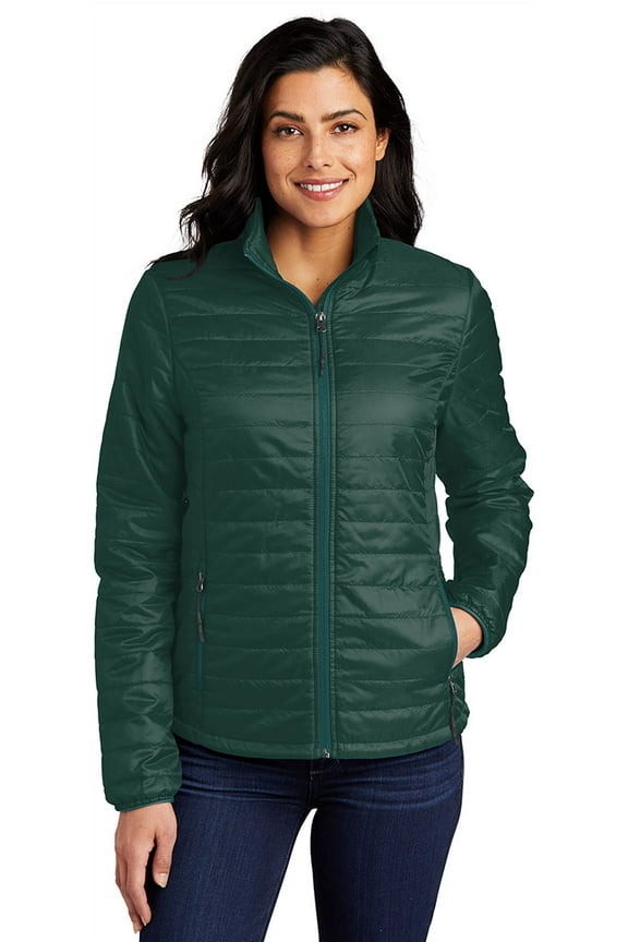 Female Mock Neck Jacket Tree Gn/Mar Gn Small