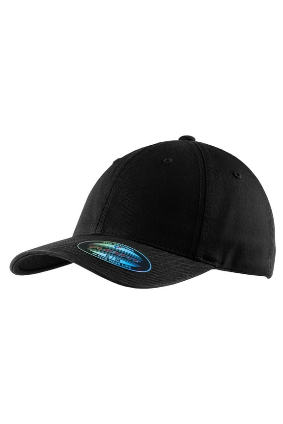 Flexfit Garment Washed Cap-S/M (Black)
