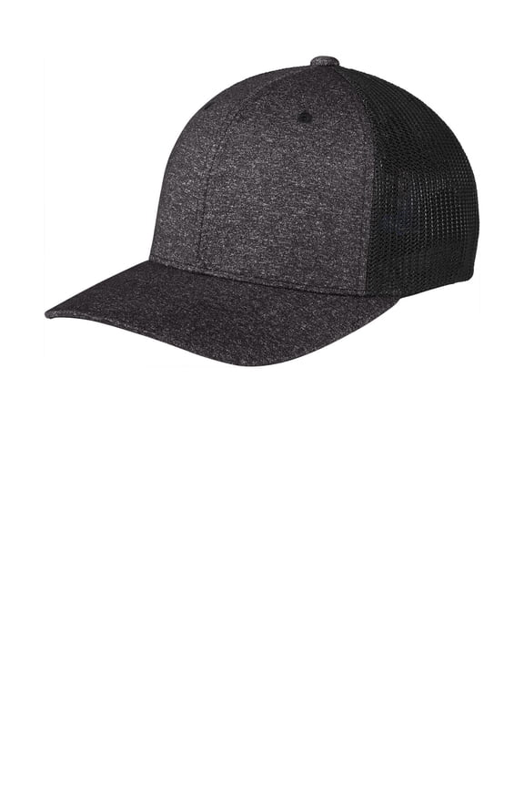 Flexfit Melange Mesh Back Trucker Cap C302