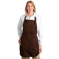 thumbnail image 1 of Port Authority Full Length Apron with Pockets-One Size (Coffee Bean), 1 of 2