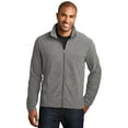 thumbnail image 1 of Port Authority Heather Microfleece Full-Zip Jacket. F235, 1 of 1