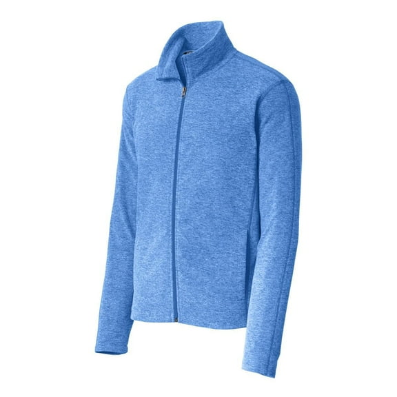Port Authority F235 Heather Microfleece Full-Zip Jacket