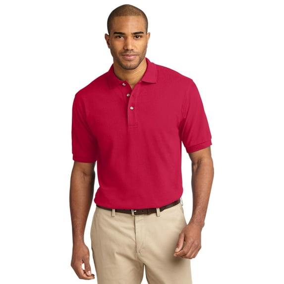 Port Authority Heavyweight Cotton Pique Polo