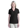 thumbnail image 1 of Port Authority Horizontal Texture Polo (L514) Black, 3XL, 1 of 2