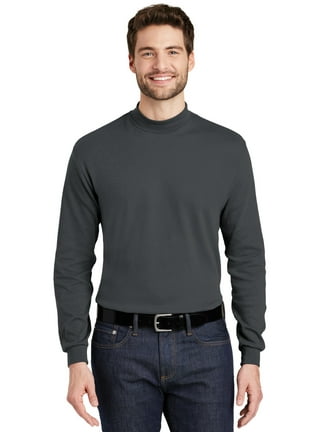 Walmart mens deals mock turtleneck