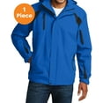 thumbnail image 1 of Port Authority J304 All-Season II Jacket, Snorkel Blue/Black, 2XL, Mens Fleece Jackets, 1 of 1