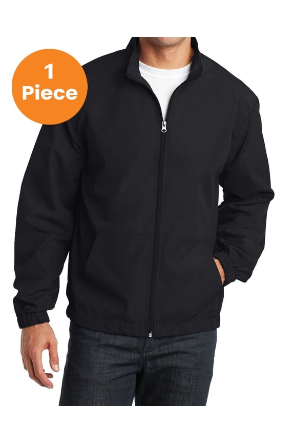 J305 Essential Jacket, Black, M, Mens Coats and Jackets