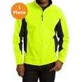 thumbnail image 1 of Port Authority J318 Core Colorblock Soft Shell Jacket, Safety Yellow/Black, L, Mens Coats and Jackets, 1 of 1