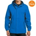 thumbnail image 1 of Port Authority J322 Cascade Waterproof Jacket, Imperial Blue/ Black, XL, Mens Coats and Jackets, 1 of 1