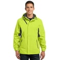 thumbnail image 1 of Port Authority J322 Mens Cascade Waterproof Jacket, Charge Green & Magnet Grey - 2XL, 1 of 3