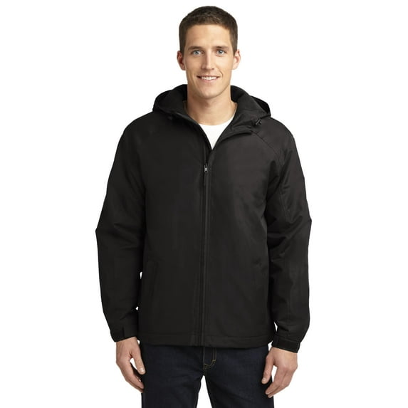 Port Authority J327 Hooded Charger Jacket , Mens Fleece Jackets