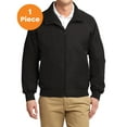 thumbnail image 1 of Port Authority J328 Charger Jacket , True Black, 6XL, Mens Fleece Jackets, 1 of 1