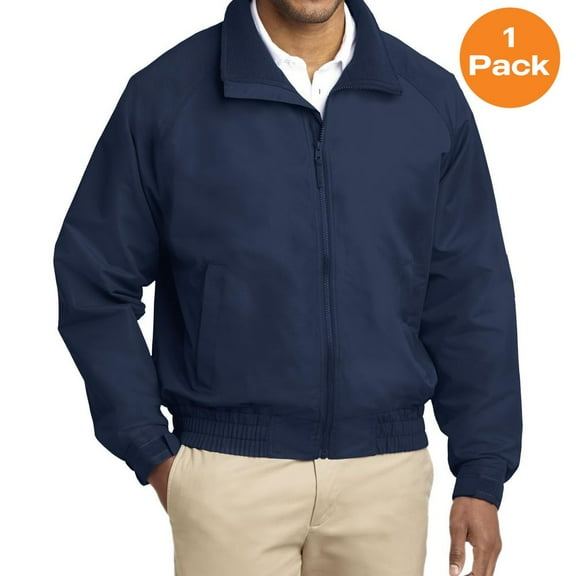 Port Authority J329 Lightweight Charger Jacket, True Navy, 2XL, Mens Coats and Jackets