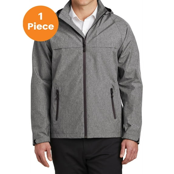 Port Authority J333 Torrent Waterproof Jacket , Dark Heather Grey, 3XL, Mens Coats and Jackets