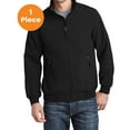 thumbnail image 1 of Port Authority J337 Soft Shell Bomber Jacket, Black, 2XL, Mens Coats and Jackets, 1 of 1