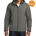 thumbnail image 1 of Port Authority J338 Merge 3-in-1 Jacket , Rogue Grey/ Grey Steel, XS, Mens Fleece Jackets, 1 of 1
