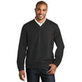 thumbnail image 1 of Port Authority J342 Mens Zephyr V-Neck Pullover, Black - Large, 1 of 6