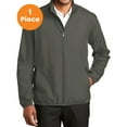 thumbnail image 1 of Port Authority J344 Zephyr Full-Zip Jacket, Grey Steel, 2XL, Mens Coats and Jackets, 1 of 1