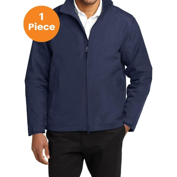 Port Authority J354 Challenger II Jacket , True Navy/True Navy, S, Mens Coats and Jackets