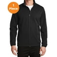 thumbnail image 1 of Port Authority J717 Active Soft Shell Jacket, Deep Black, XL, Mens Coats and Jackets, 1 of 1