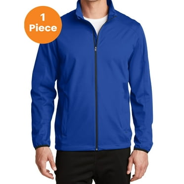 Port Authority J717 Active Soft Shell Jacket, True Royal, 2XL, Mens Coats and Jackets