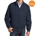 thumbnail image 1 of Port Authority J753 Classic Poplin Jacket, Dark Navy/Dark Navy, 3XL, Mens Coats and Jackets, 1 of 1