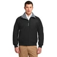 thumbnail image 1 of Port Authority J754 Men's Challenger Jacket - True Black/ Grey Heather - X-Small, 1 of 2